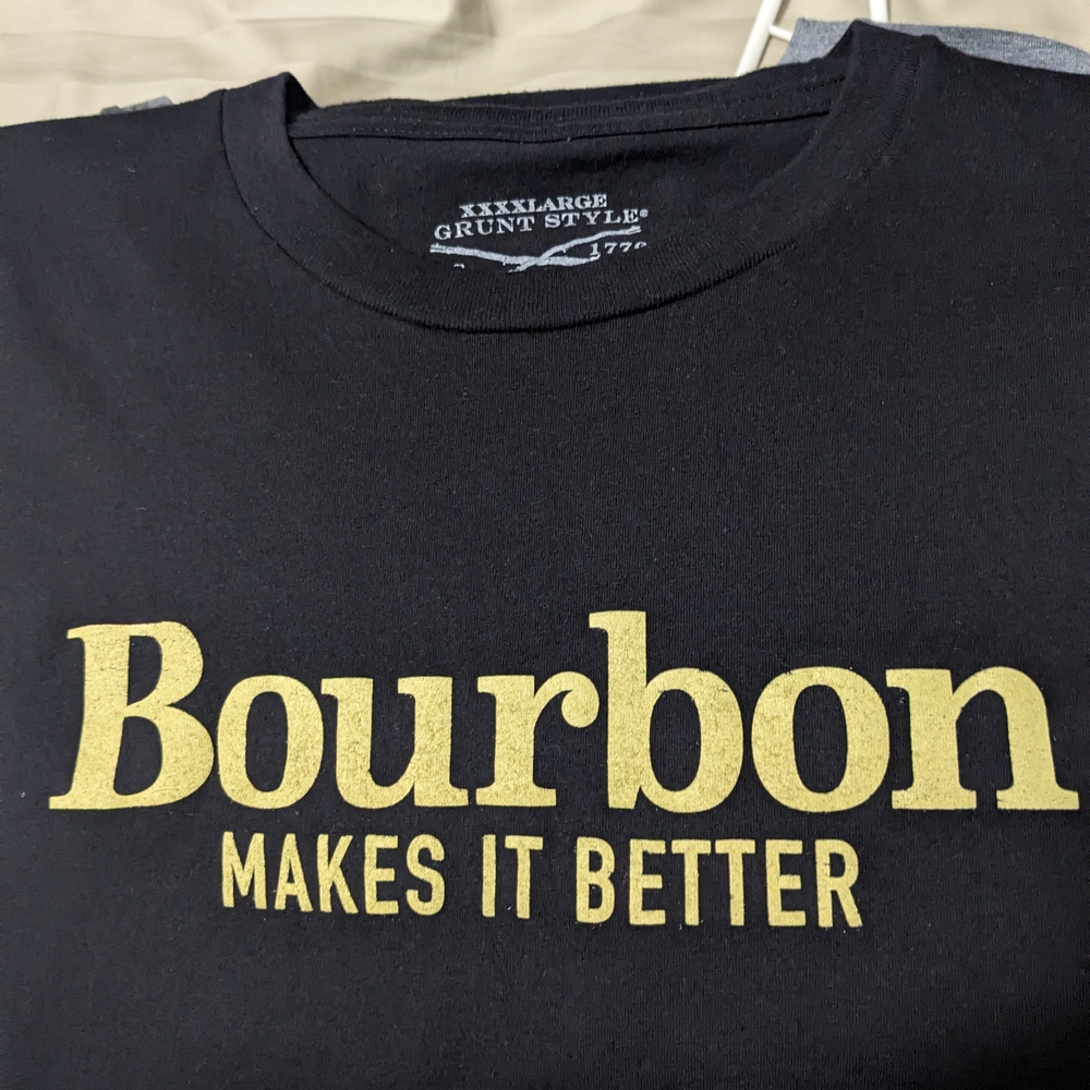 Grunt Style Black and Gold Men's Shirt